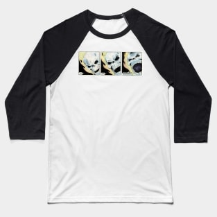 Skeleton YESSS Baseball T-Shirt